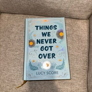 'Things We Never Got Over' Hardcover Book - Blue